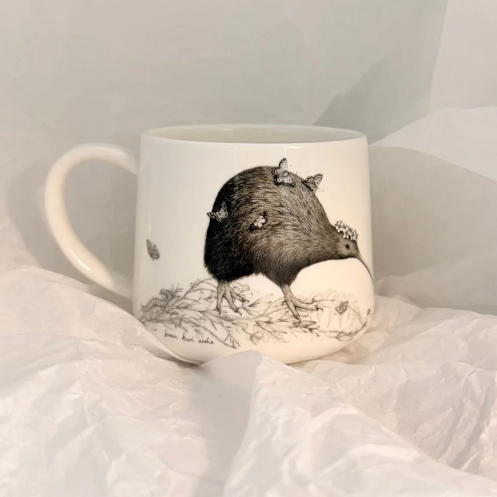 Cup - Walking with Aroha Brown Kiwi-Katy Hayward-Matakana Pharmacy