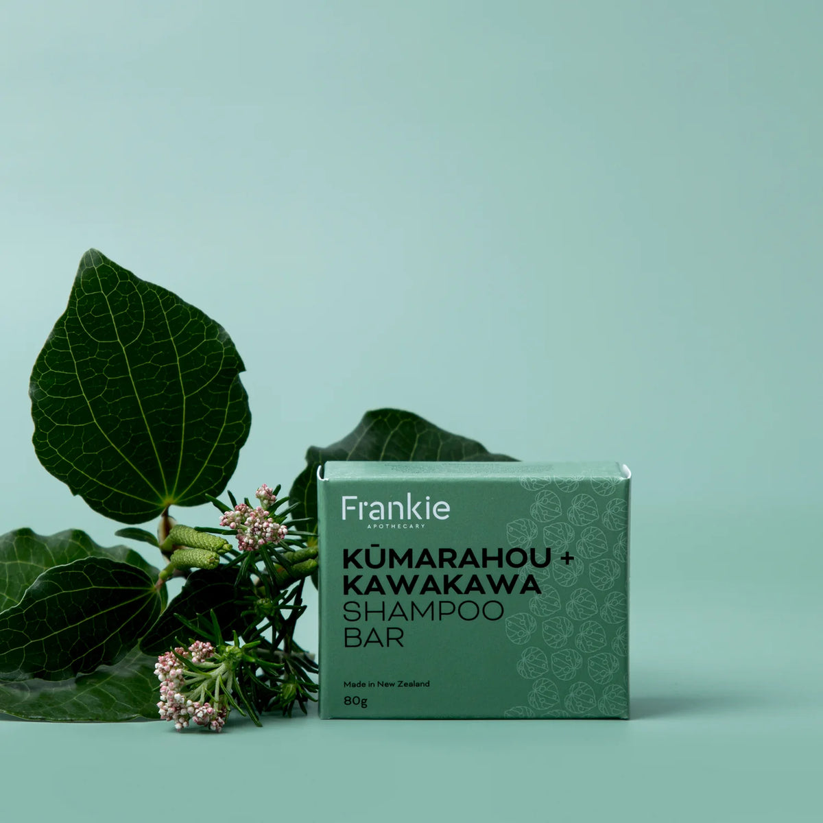 Kumarahou + Kawakawa Shampoo Bar 80g | Frankie Apothecary-Frankie Apothecary-Matakana Pharmacy