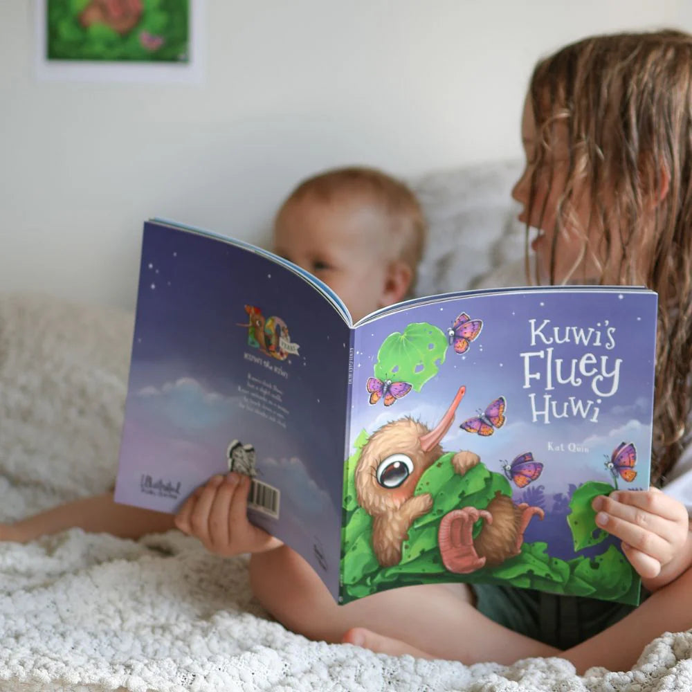 Kuwi's Fluey Huwi Book-Illustrated Publishing-Matakana Pharmacy