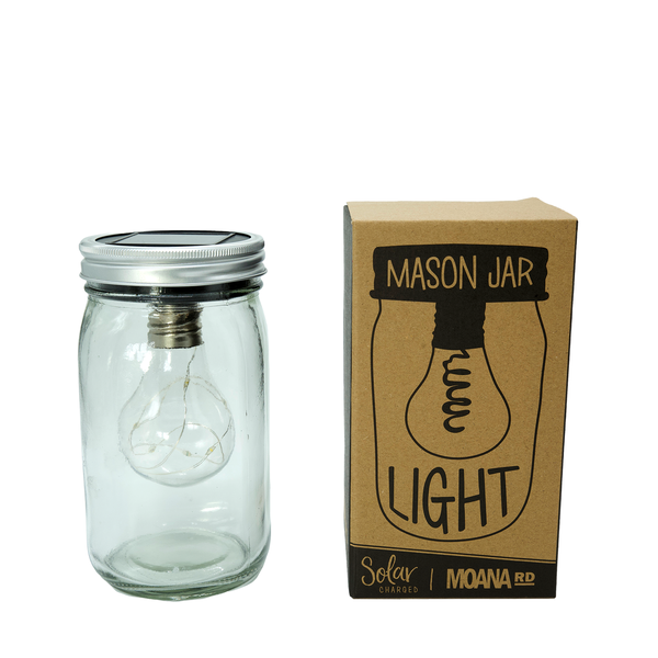 Solar Mason Jar Light