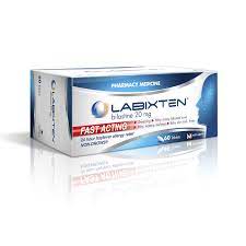 Labixten bilastine 20mg antihistamine tablets, pack of 60