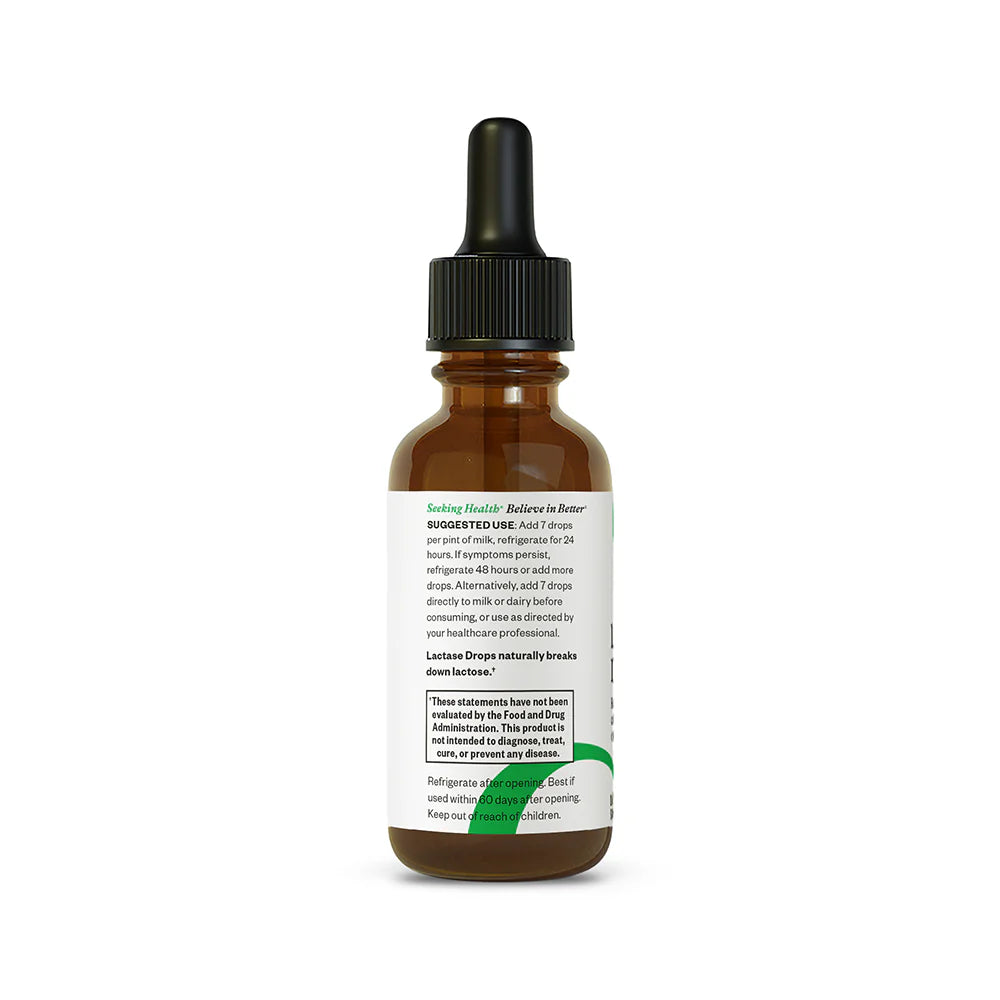Lactase Drops 15mls-Seeking Health-Matakana Pharmacy