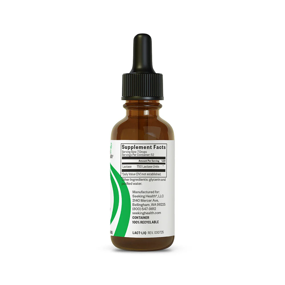 Lactase Drops 15mls-Seeking Health-Matakana Pharmacy