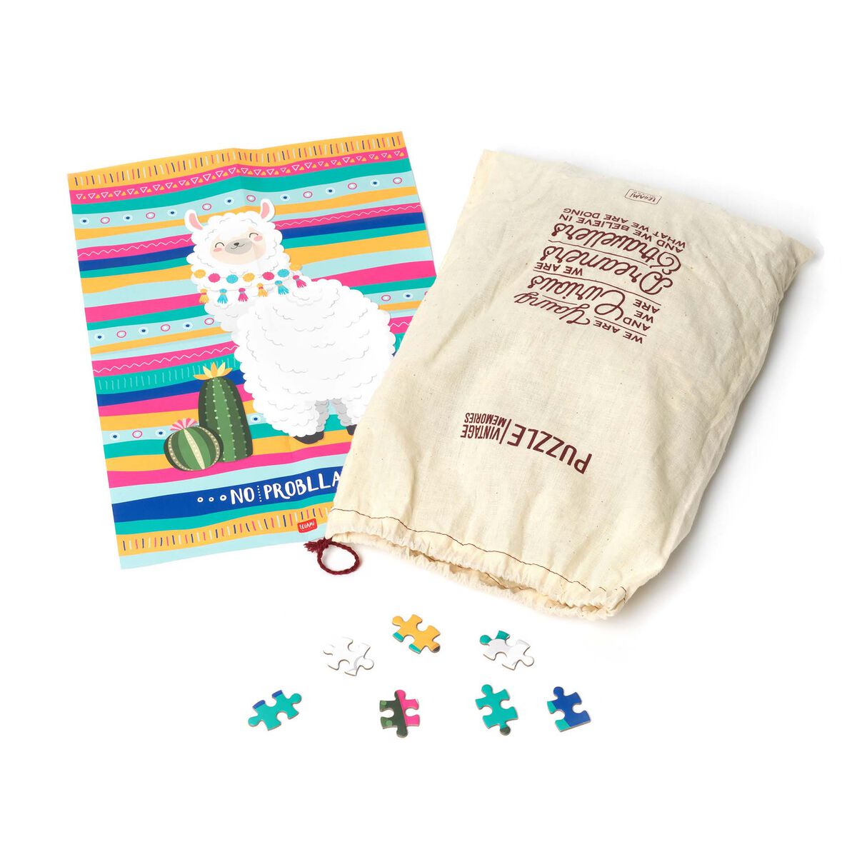 LEGAMI 1000-Piece Puzzle Llama-Matakana Pharmacy