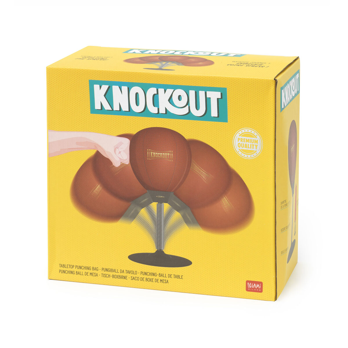 LEGAMI Knockout - Tabletop Punching Bag-Matakana Pharmacy