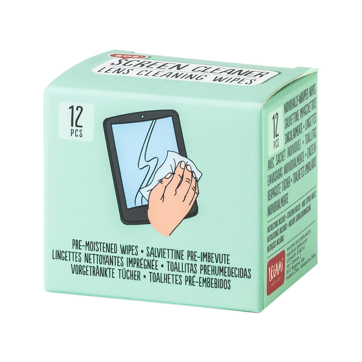 LEGAMI SOS Screen Cleaner Wipes 12pcs-Matakana Pharmacy