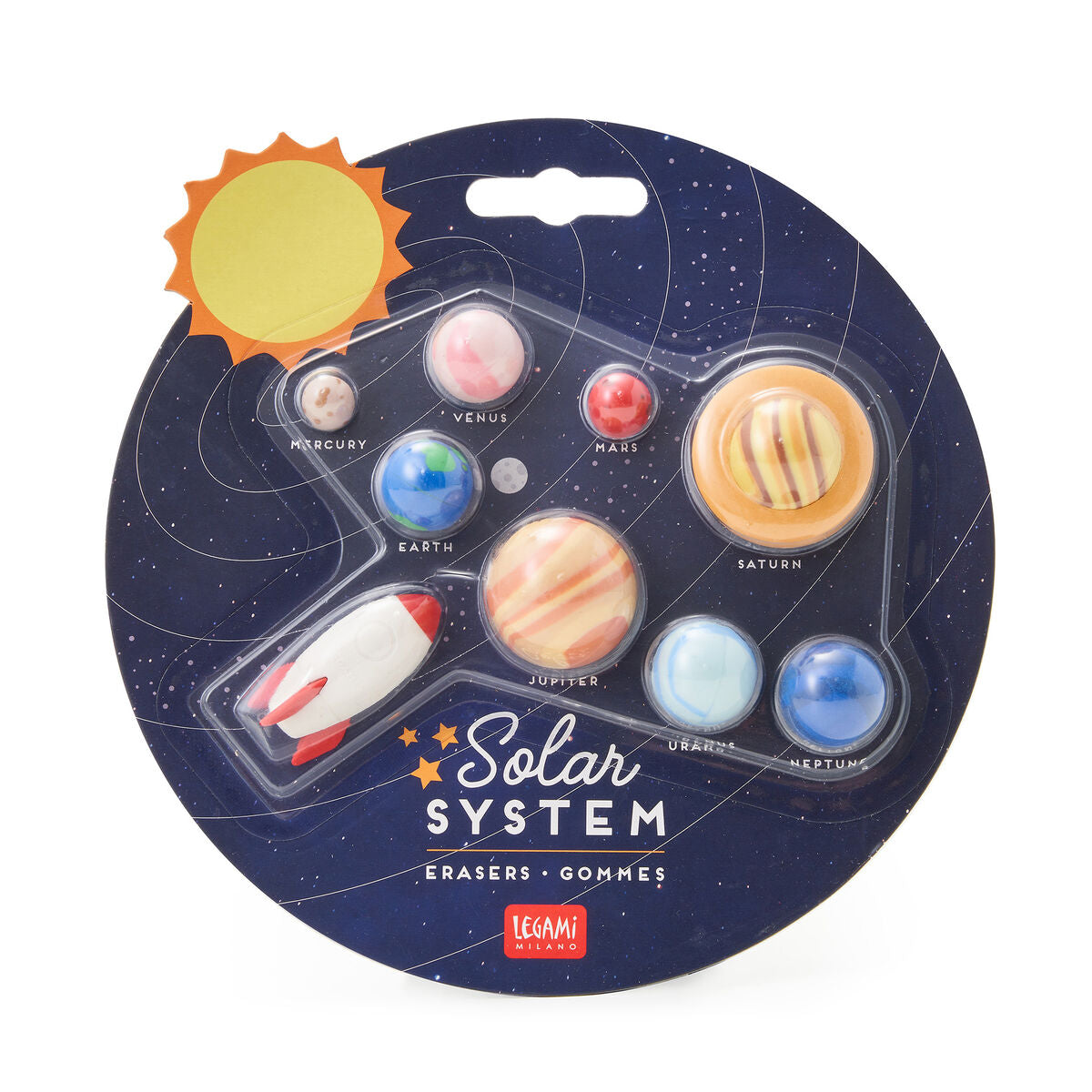 LEGAMI Solar System Erasers-Matakana Pharmacy
