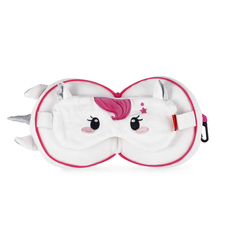 LEGAMI Travel Pillow & Eye Mask Asstd (Penguin/Unicorn/Panda)-Matakana Pharmacy