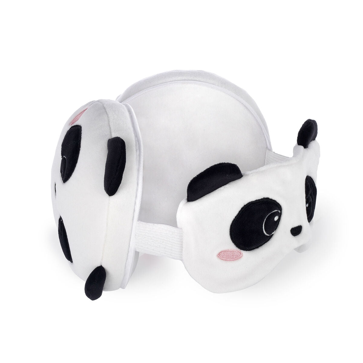 LEGAMI Travel Pillow & Eye Mask Asstd (Penguin/Unicorn/Panda)-Matakana Pharmacy