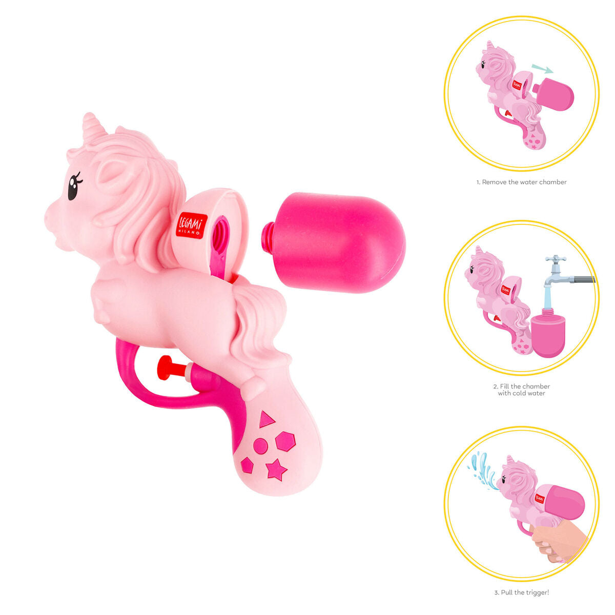 LEGAMI Water Gun Unicorn-Matakana Pharmacy