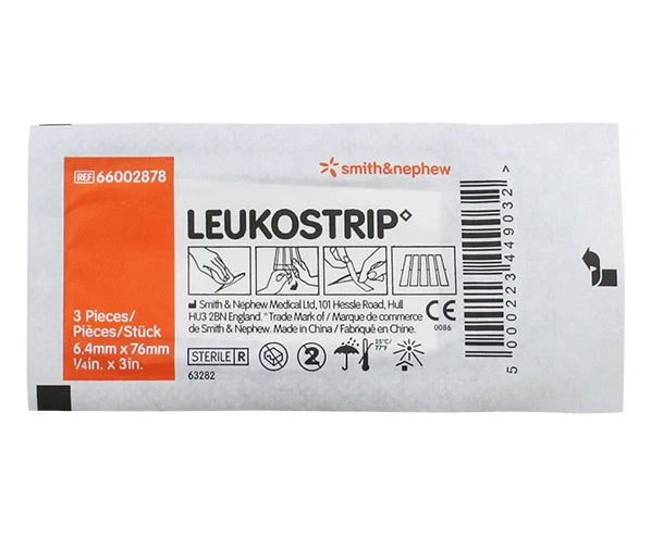 LEUKOSTRIP Closures 6.4x76mm 50/box-Matakana Pharmacy