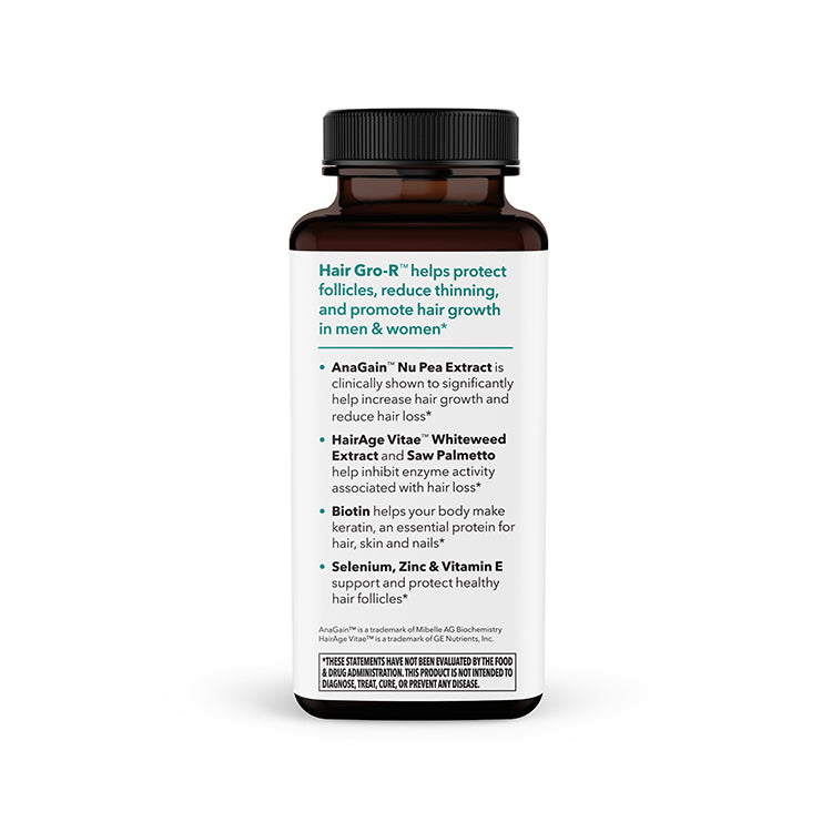 Hair Gro-R 60 Capsules-LifeSeasons-Matakana Pharmacy