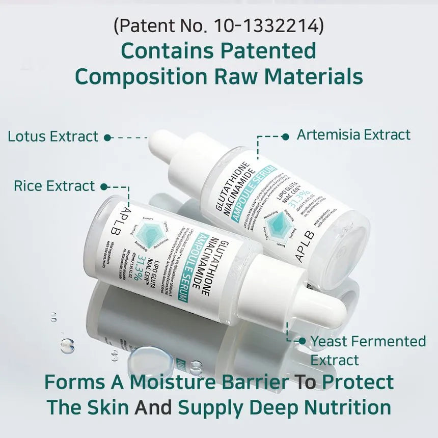 Glutathione Niacinamide Ampoule Serum 40ml-APLB-Matakana Pharmacy
