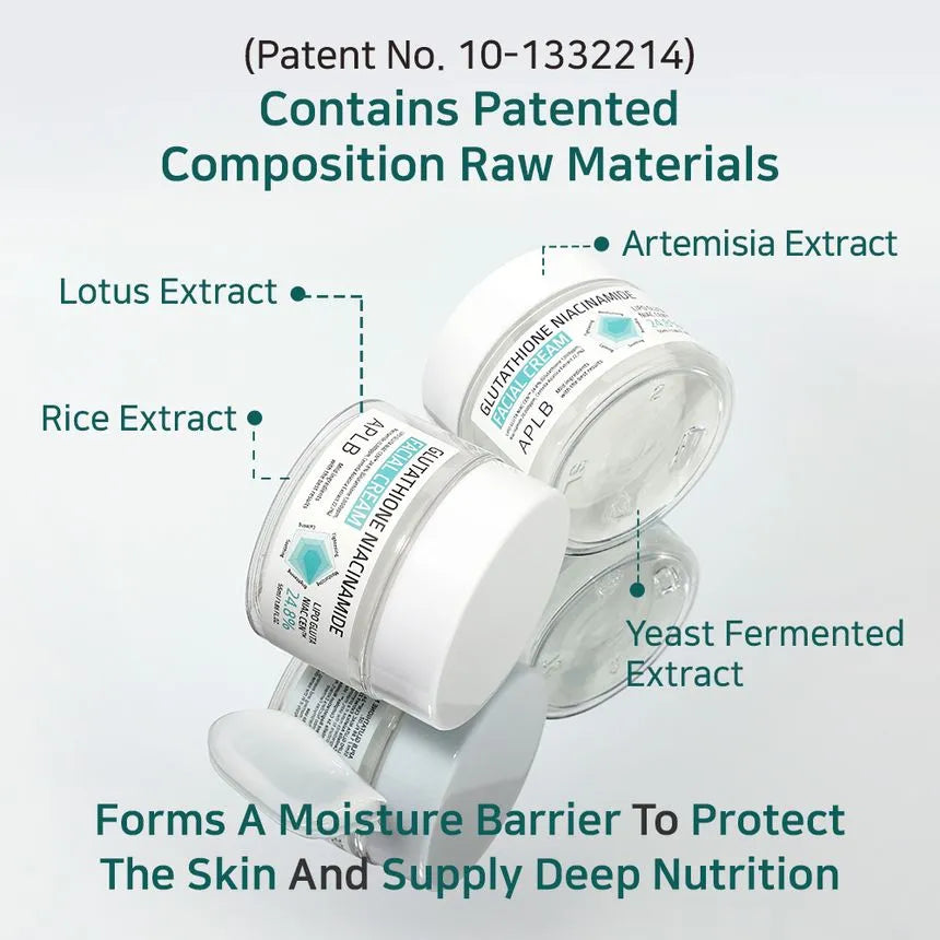 Glutathione Niacinamide Facial Cream 55ml-APLB-Matakana Pharmacy