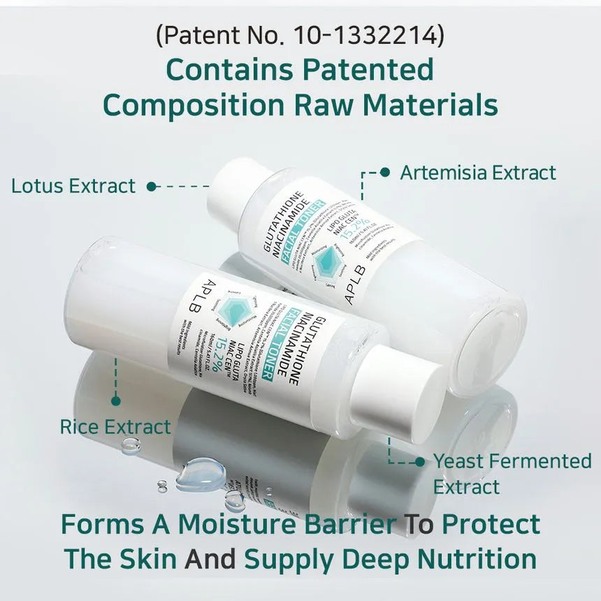 Glutathione Niacinamide Facial Toner 160ml-APLB-Matakana Pharmacy