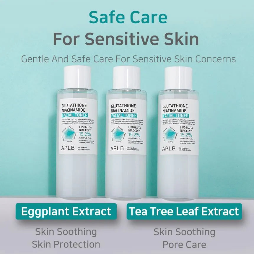 Glutathione Niacinamide Facial Toner 160ml-APLB-Matakana Pharmacy