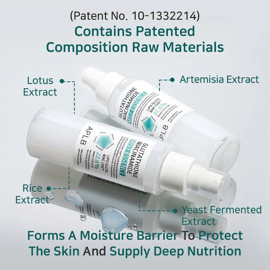 Glutathione Niacinamide Mist Essence 105ml-APLB-Matakana Pharmacy