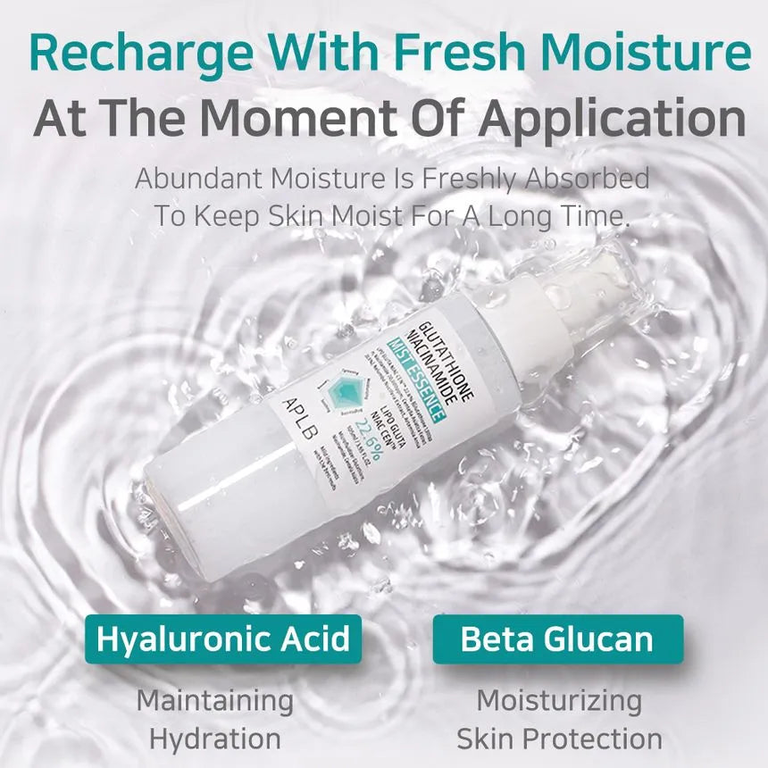 Glutathione Niacinamide Mist Essence 105ml-APLB-Matakana Pharmacy