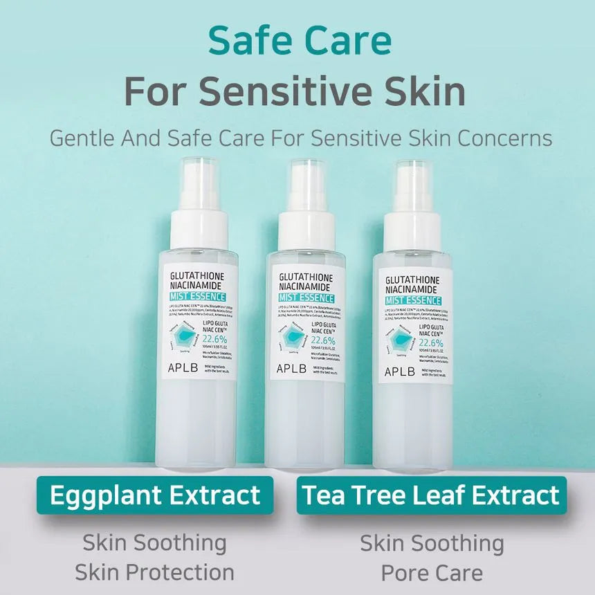 Glutathione Niacinamide Mist Essence 105ml-APLB-Matakana Pharmacy
