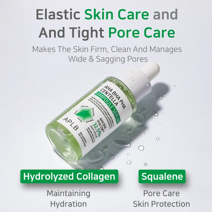 AHA BHA PHA Centella Ampoule Serum 40ml-APLB-Matakana Pharmacy