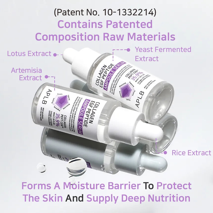 Collagen EGF Peptide Ampoule Serum 40ml-APLB-Matakana Pharmacy