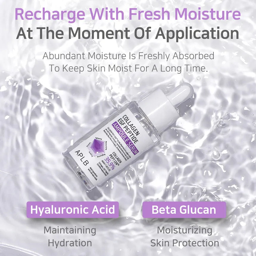 Collagen EGF Peptide Ampoule Serum 40ml-APLB-Matakana Pharmacy