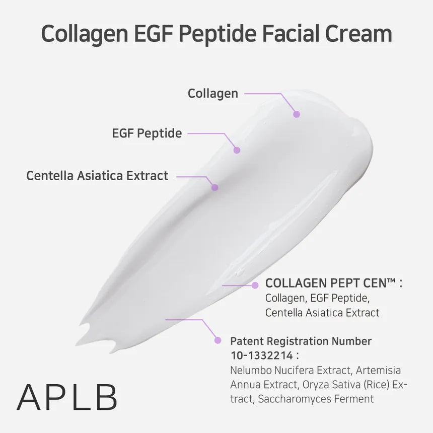 Collagen EGF Peptide Facial Cream 55ml-APLB-Matakana Pharmacy
