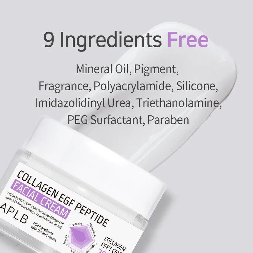 Collagen EGF Peptide Facial Cream 55ml-APLB-Matakana Pharmacy