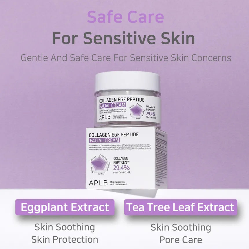 Collagen EGF Peptide Facial Cream 55ml-APLB-Matakana Pharmacy