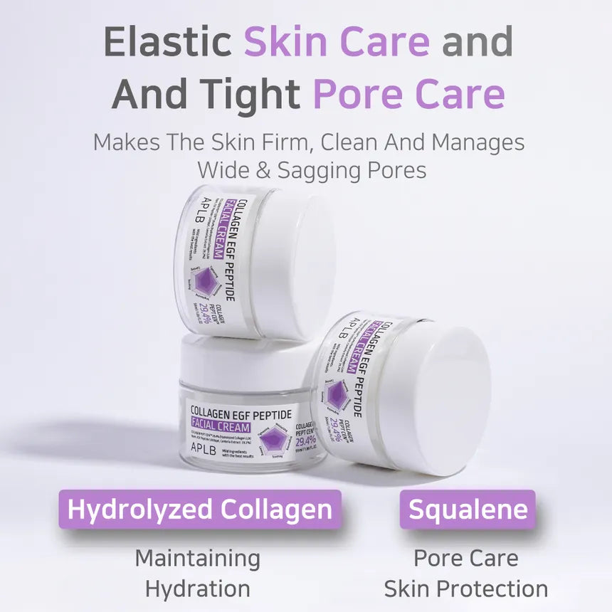 Collagen EGF Peptide Facial Cream 55ml-APLB-Matakana Pharmacy