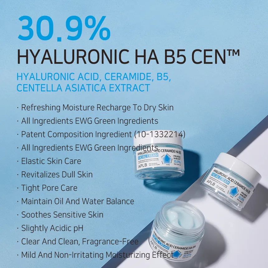 Hyaluronic Acid Ceramide HA B5 Facial Cream 55ml-APLB-Matakana Pharmacy