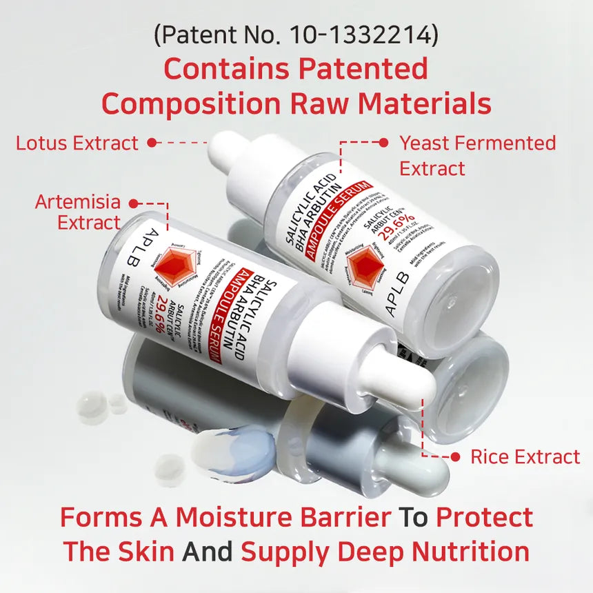 Salicylic Acid BHA Arbutin Ampoule Serum 40ml-APLB-Matakana Pharmacy