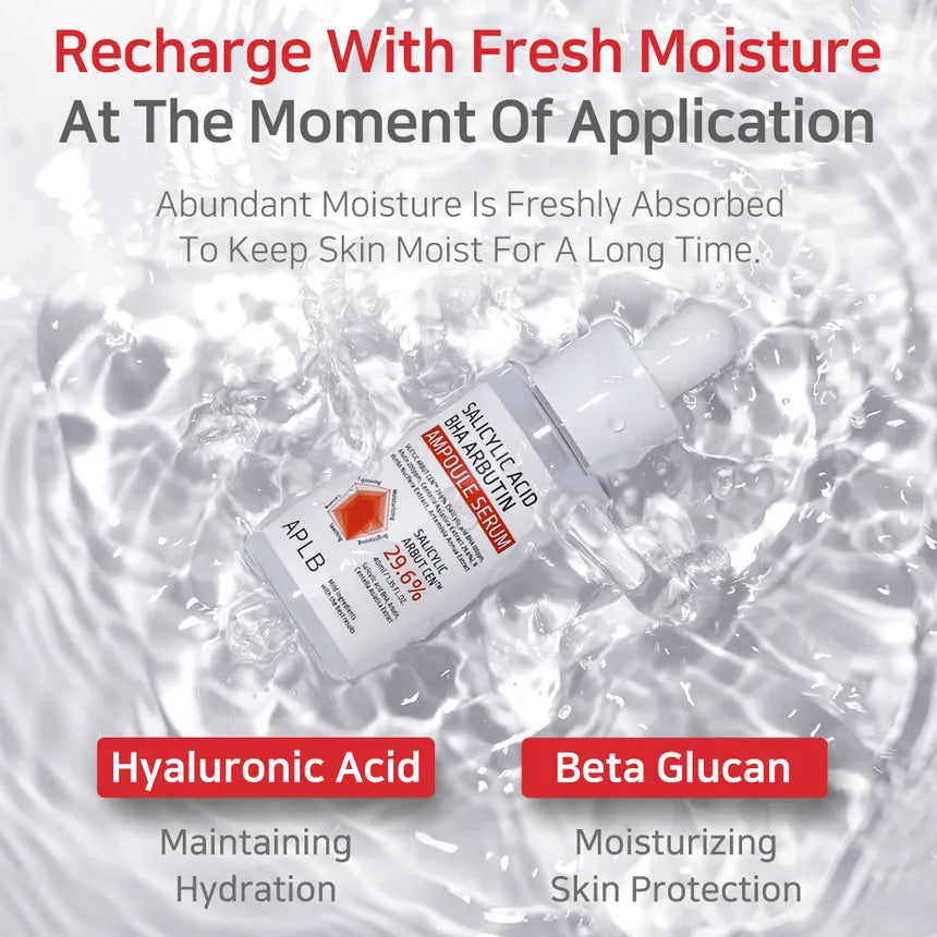 Salicylic Acid BHA Arbutin Ampoule Serum 40ml-APLB-Matakana Pharmacy