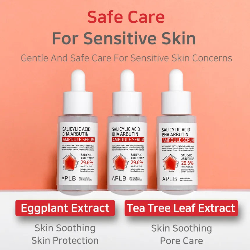 Salicylic Acid BHA Arbutin Ampoule Serum 40ml-APLB-Matakana Pharmacy