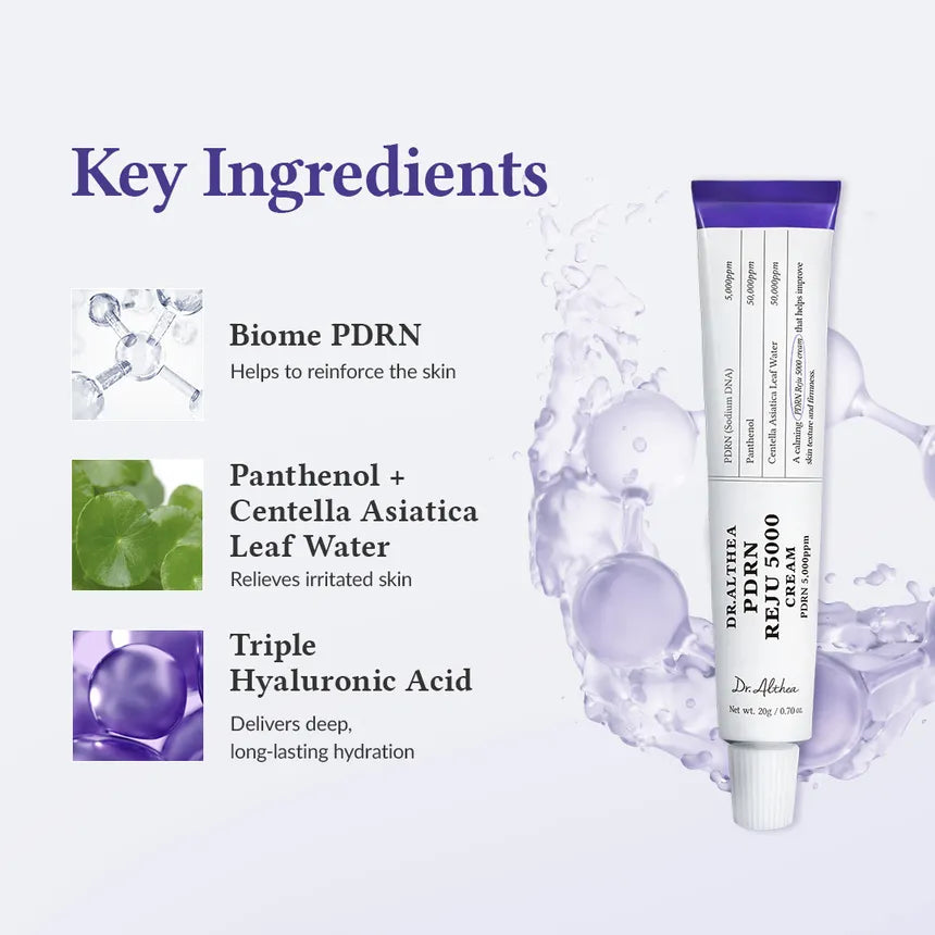PDRN Reju 5000 Cream 20ml-Dr.Althea-Matakana Pharmacy