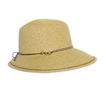 Ladies Hat Atlas Tan