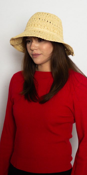 model wearing Ladies Hat Britton
