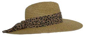 Ladies Hat Hilton Tan side on view