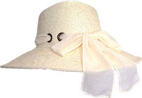 Ladies Hat Moora in white