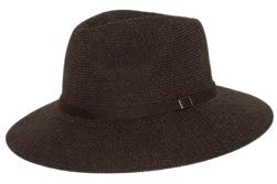 Ladies Hat Nubby in black