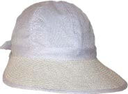 Ladies Hat Visor Karli White-Matakana Pharmacy