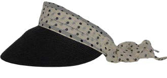 Ladies Visor Faye Black-Matakana Pharmacy