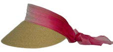Ladies Visor Millie Pink