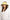Female model in white shirt wearing Ladies Visor Tilda Brown
