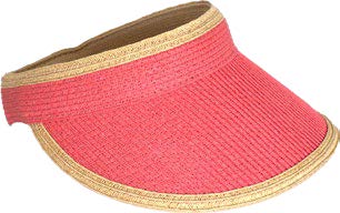 Ladies Visor Tropical Pink