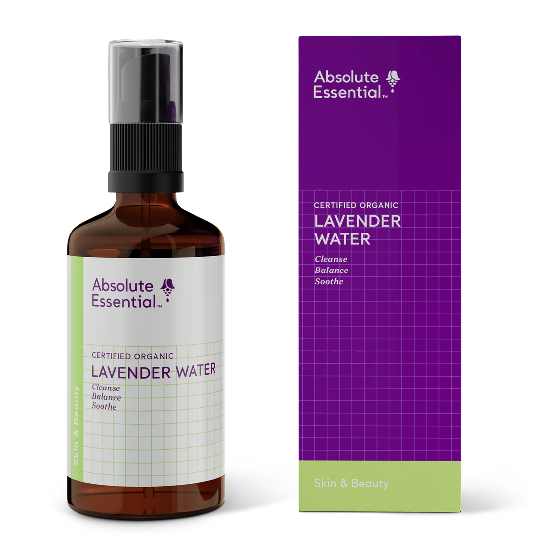 Lavender Water Organic 100ml-Absolute Essential-Matakana Pharmacy