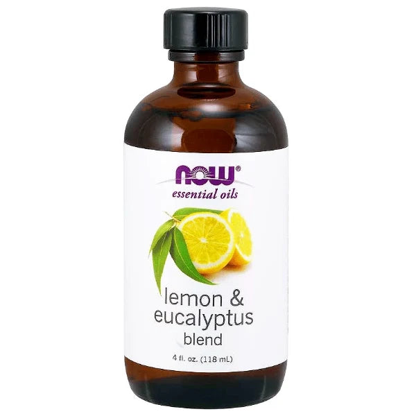 Lemon & Eucalyptus Blend 118ml | NOW Foods-Now Foods-Matakana Pharmacy