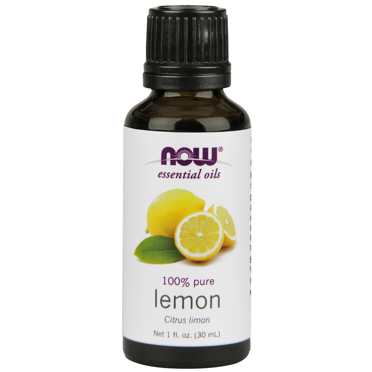 NOW Essential Oil 100% Pure Lemon 30ml-NOW Supplements-Matakana Pharmacy