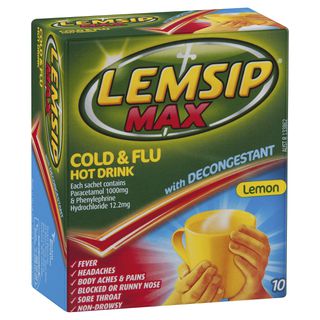 Image of Lemsip Max cold and flu sachets