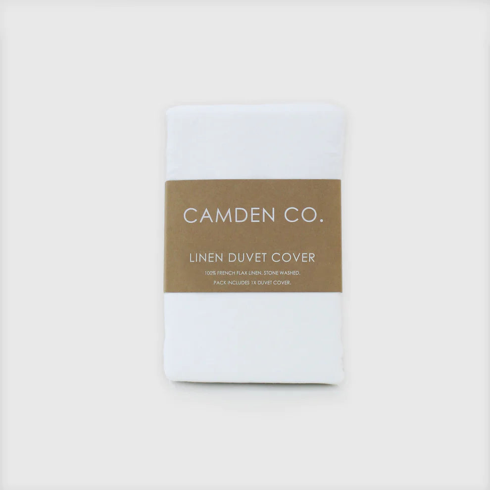 Image of white duvet cover